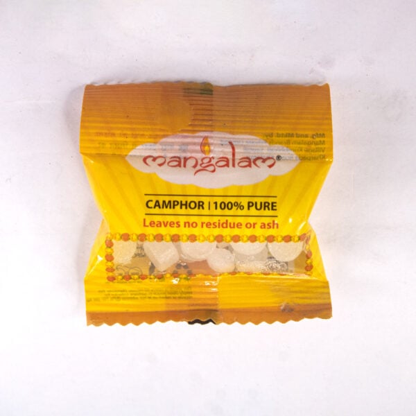 Mangalam camphor tablet- pack of 5 gm - 15 tablet approx