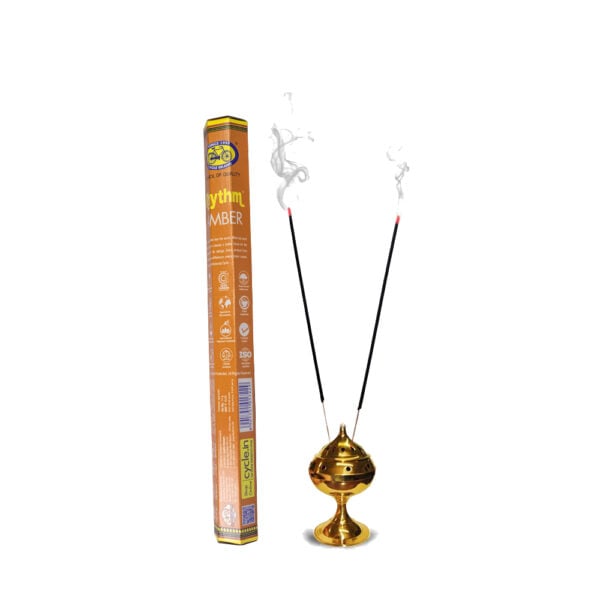 Cycle Rhythm Amber -16 gm Pooja Agarbattis - Incense Stick