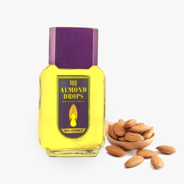 Bajaj - Almond Drops Non Sticky Hair Oil - 300% Vitamin E - 50 ml