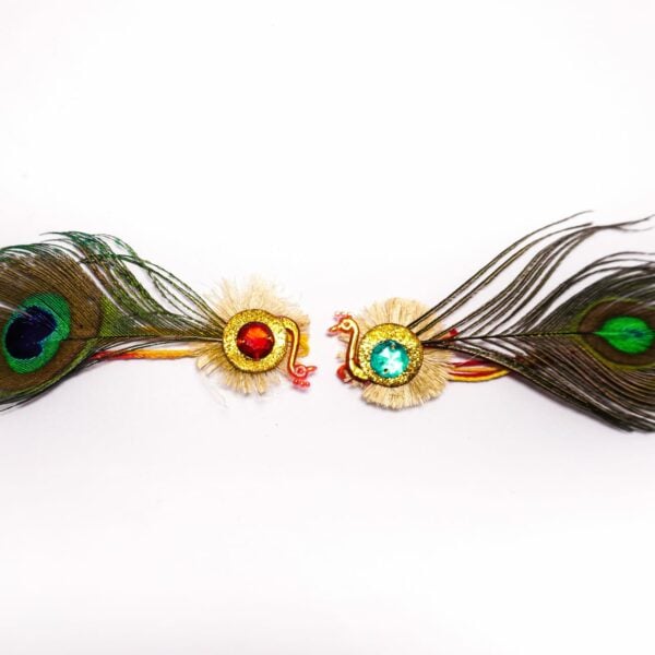 Peacock Rakhi- Premium Quality Rakhi -Set of 2