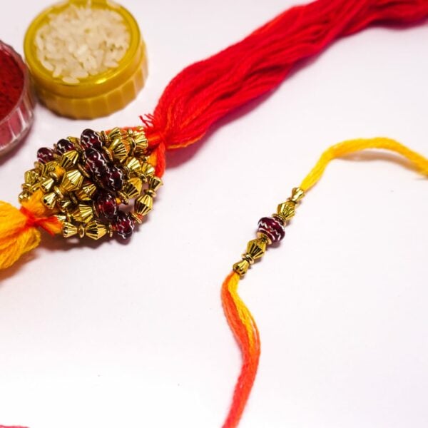 Hand Made-Premium Quality Rakhi - Set of 10 pieces - Image 2