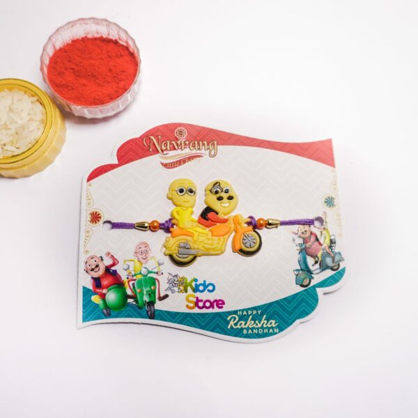 Motu & Patlu- Premium Quality Rakhi-For kids - Image 2