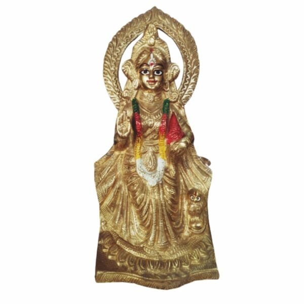 Maa Lakshmi - 12"  Brass Laxmi Mata Murti - Pure Pital Brass Lakshmi Mata Murti