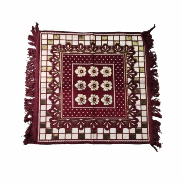 Pure Cotton - Cherry Color - Pooja Asan 24"×24"