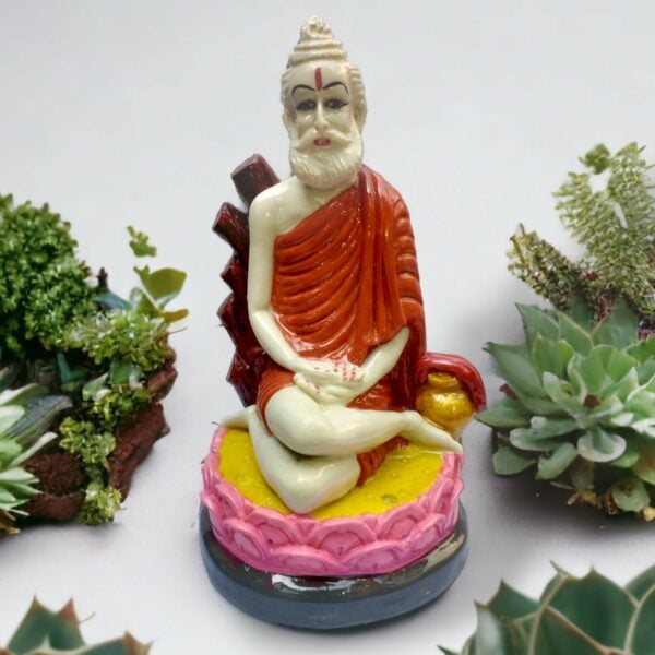 Lokenath Baba - 23 Cm / 9 inch Marble Dust Murti/Idol - Pure Hand Crafted Idol - Image 2