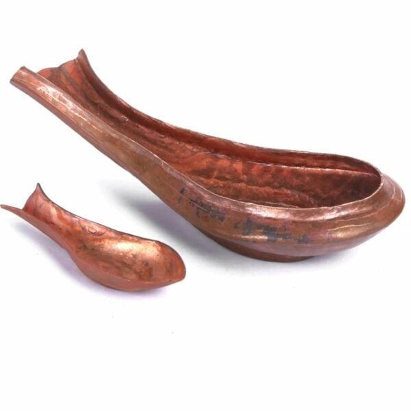 Ananda Kosha-Kushi - Pure Copper Ananda Kosha-Kushi - Arghya Patra - Bhoj patra - 550 gm - 11 inch approx.