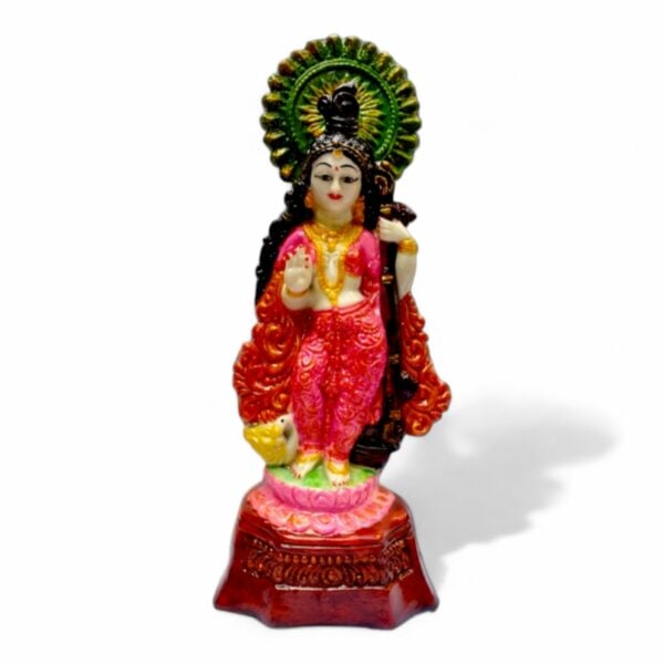 Maa Swaraswati - Marble Dust Murti - 28 cm for Home,Office,Puja Ghar