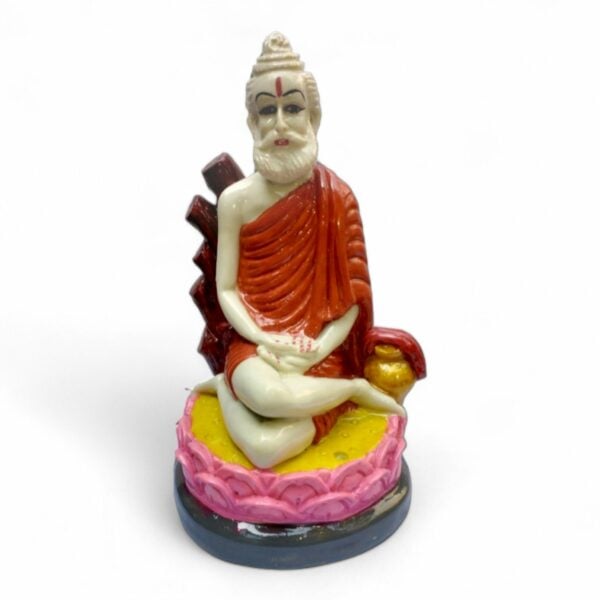 Lokenath Baba - 23 Cm / 9 inch Marble Dust Murti/Idol - Pure Hand Crafted Idol