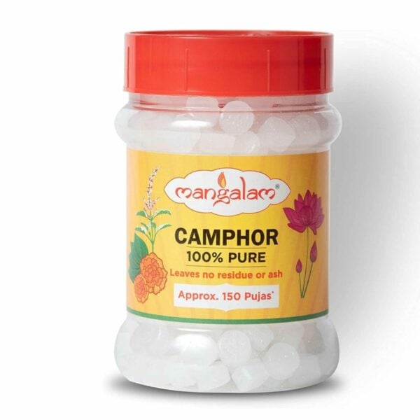 Mangalam Camphor Tablet 100g Jar