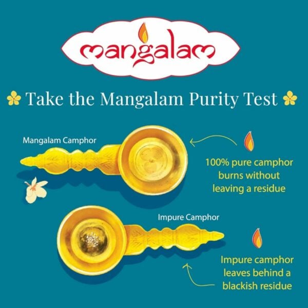 Mangalam Camphor Tablet 10 gm Jar - Pack of 1 - Image 3