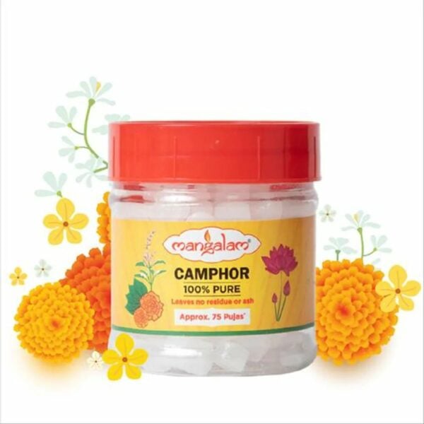 Mangalam Camphor Tablet 50 gm Jar