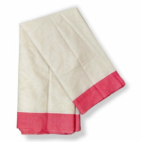 Kora Saree / Koda Saree - 100% Pure Cotton White Saree / kapda- For Wearing or Arpan In Puja