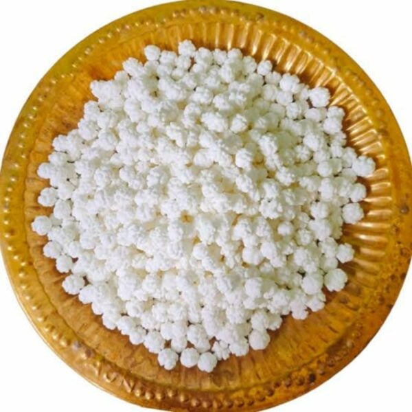 Nakuldana - White Nakuldana - Original Ram Dana - Elaichi Dana - Sweet Makhana- No Added Color - For Puja